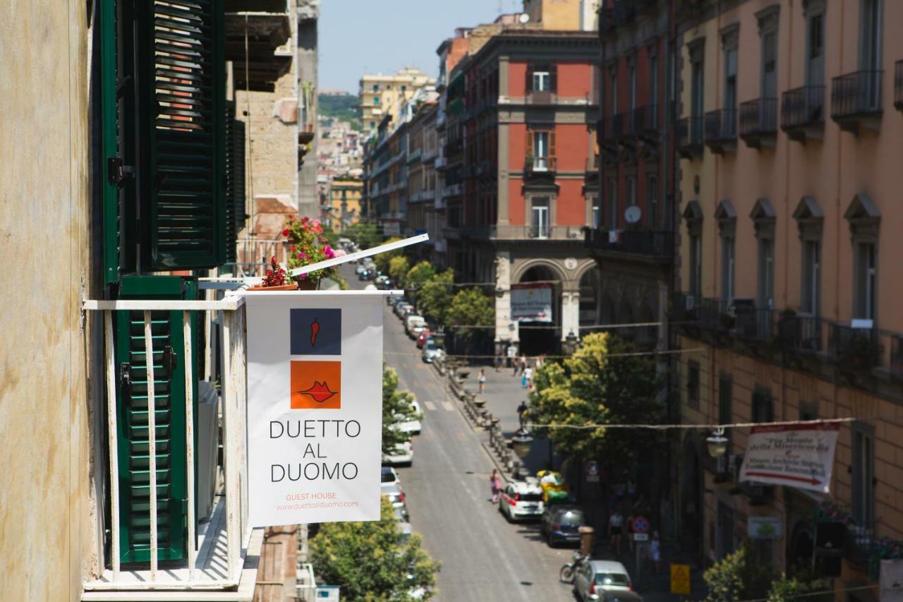 Duetto Al Duomo Hotel Nápoly Kültér fotó