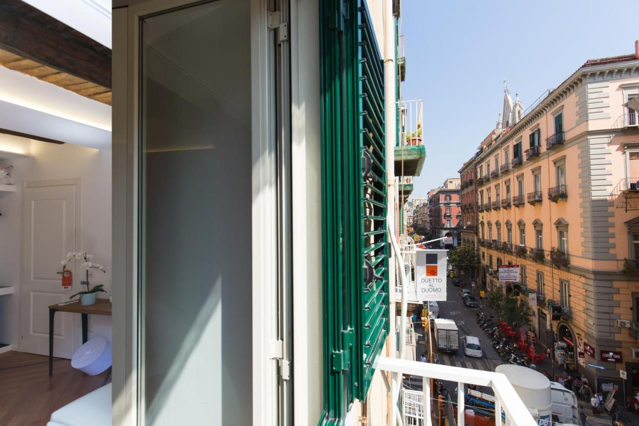 Duetto Al Duomo Hotel Nápoly Kültér fotó