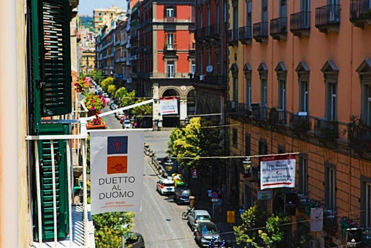 Duetto Al Duomo Hotel Nápoly Kültér fotó